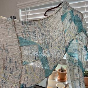 Kate spade map scarf Las Vegas